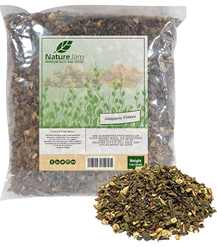 Country Creek Dried Diced Jalapeno Pepper – 16 Oz, Mexican Spice, Exp 2027, Made In USA