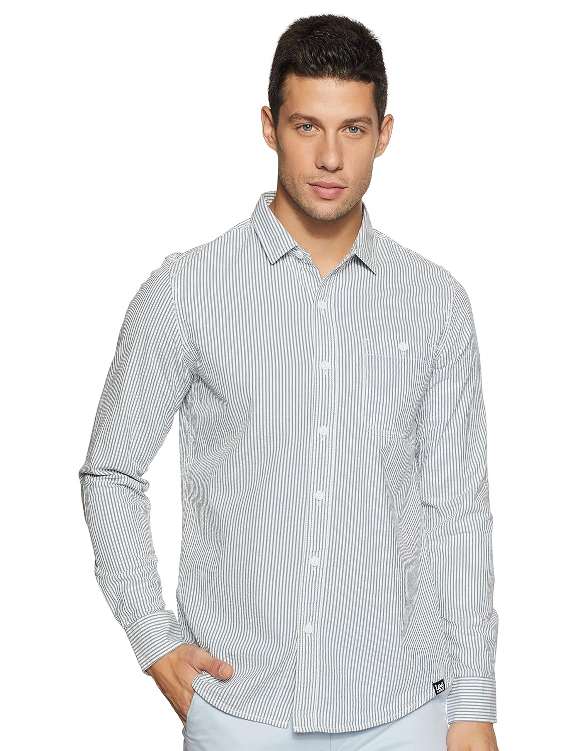 lee slim fit shirt