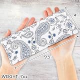 Hihealer Eye Pillow with Extra Cover Lavender Aromatherapy 25x10 cm 235 g White view 9