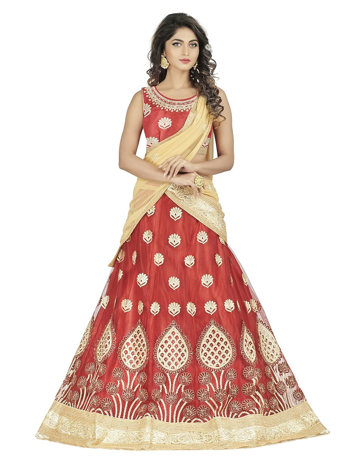 oomph! women's net dress material