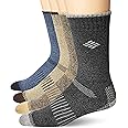 Columbia Men's 4 Pack Moisture Control Crew Socks