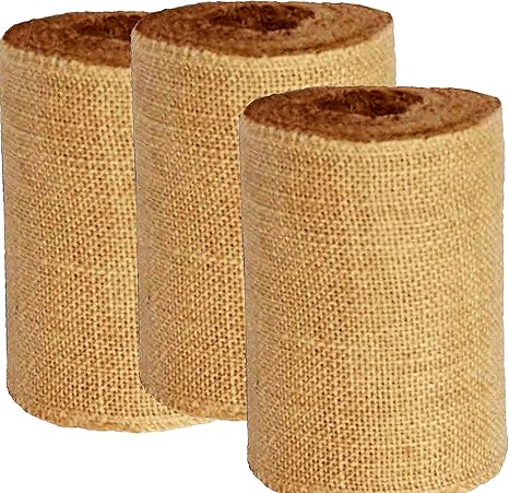 5.5 inch burlap ribbon