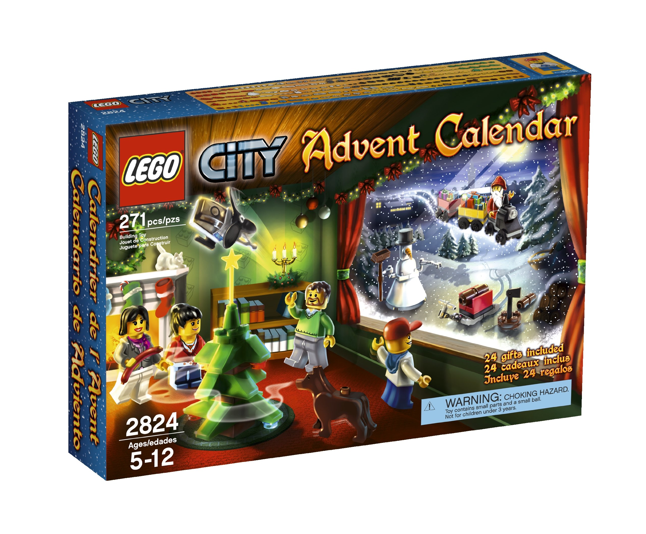 Calendario de Adviento LEGO City 2824