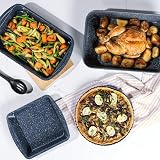 Russell Hobbs Nightfall 28cm Tart Tin Non-Stick Fluted Pan Carbon Steel view 5