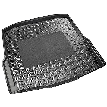 GERCAR 145233 Kofferraumwanne mit Anti-Rutsch Fläche - Passgenaue Kofferraummatte Laderaumwanne