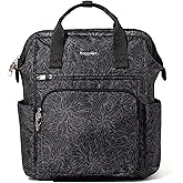Baggallini Securtex Anti-Theft Windsor Backpack for Travel, Work & College, RFID & Locking Zipper, Up to 16" Laptop