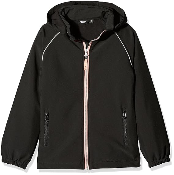 NAME IT Mädchen Jacke Nitalfa Softshell Jacket Black NMT G Fo