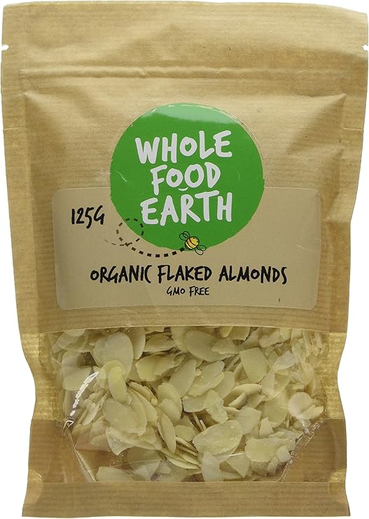 Wholefood Earth Organic Flaked Almonds, 125 g Amazon.co.uk Grocery