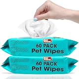 Pet Touch All Purpose Wipes 60 Pack Pet Wipes Deodorizing Alcohol Free