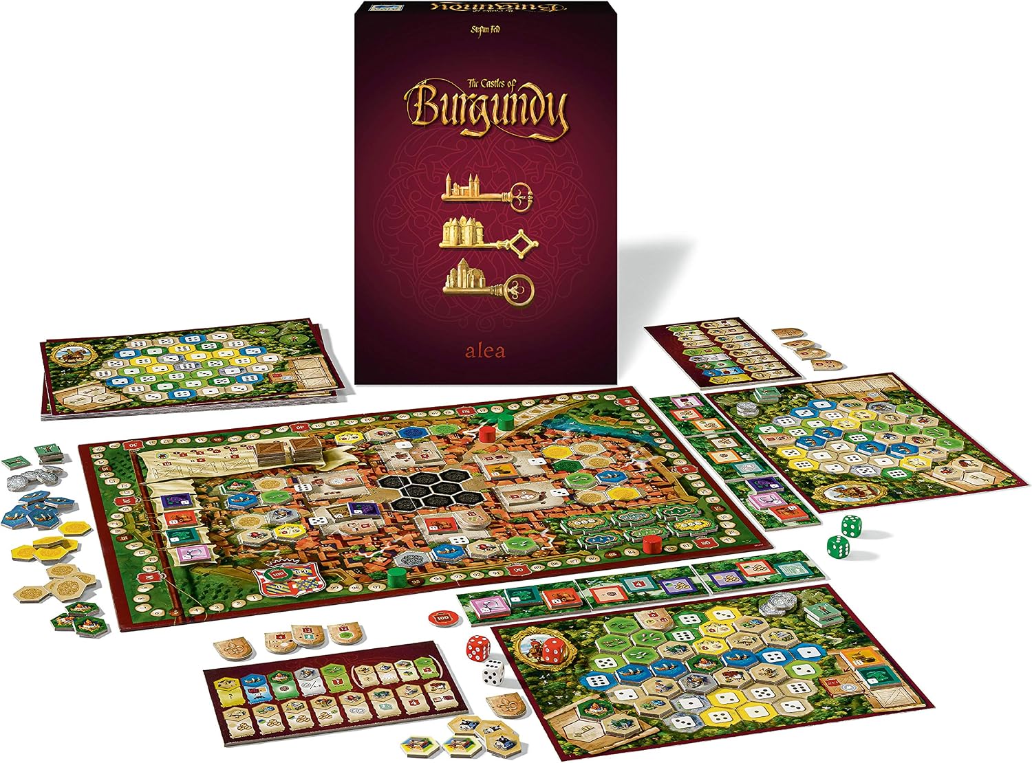 Componentes Burgundy 20 aniversario