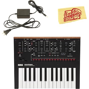 Amazon.com: Korg Monologue Monophonic Analog Synthesizer - Black