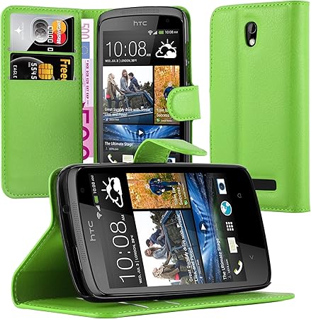 Cadorabo Hulle Fur Htc Desire 500 In Minz Grun Amazon De Elektronik