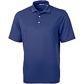 Cutter & Buck Mens Short Sleeve Virtue Eco Pique Recycled Polo Shirt