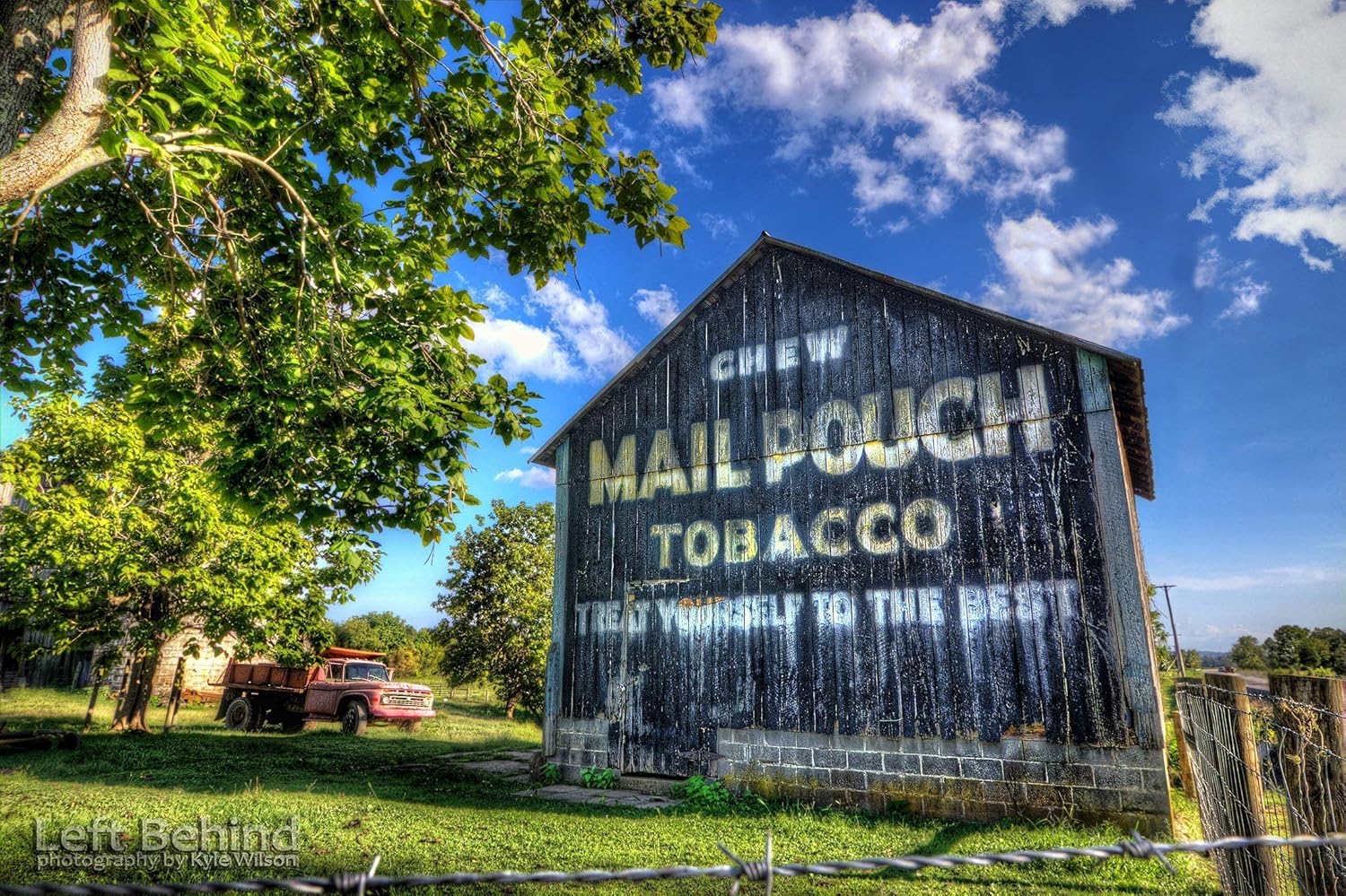 Amazon Com Mail Pouch Barn 8 X 12 Aluminum Print