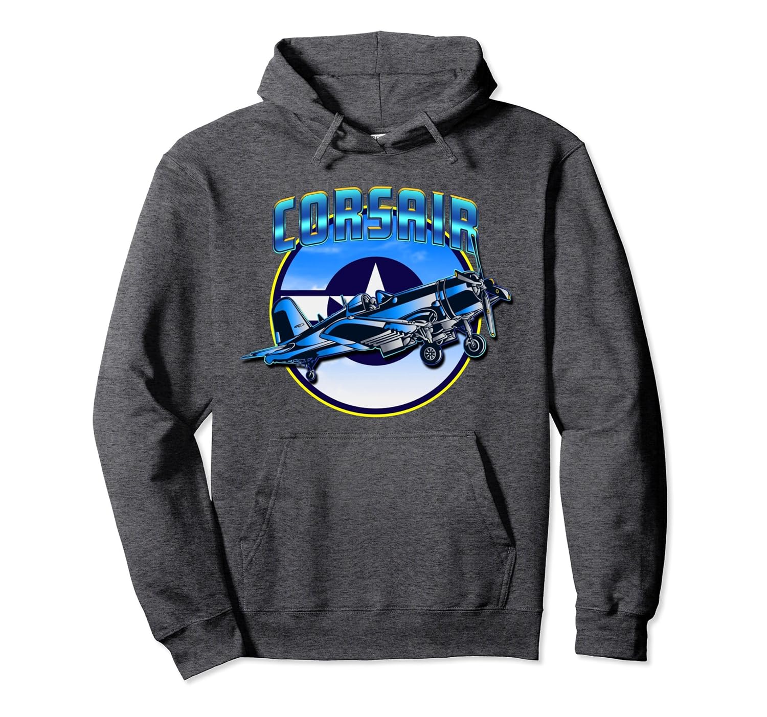 F4U Corsair WW2 Plane Aviation Airplane Aicraft Hoodie Giftln Lntee