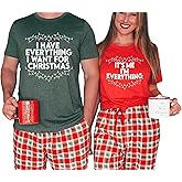 I Have Everything I Want for Christmas Sweater | Funny Couples Christmas Shirt | Matching Christmas Shirts for Couples | Holiday Party Essential Christmas T-Shirt for Him and Her