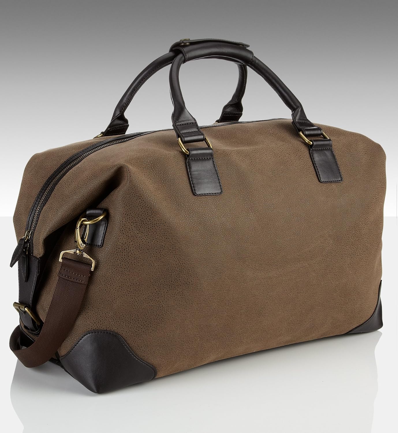 flocked holdall