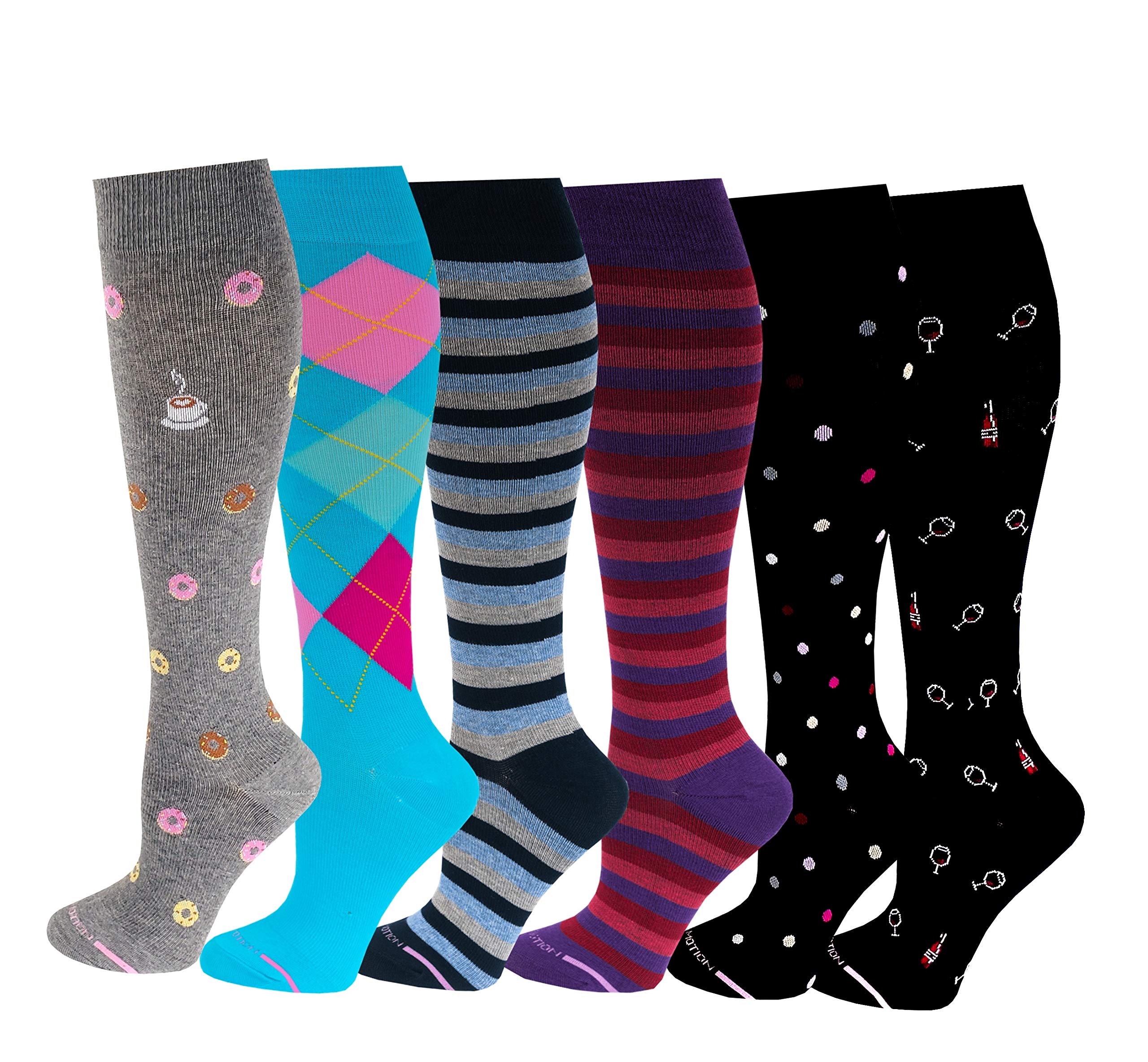 Compression socks for women 6 pk
