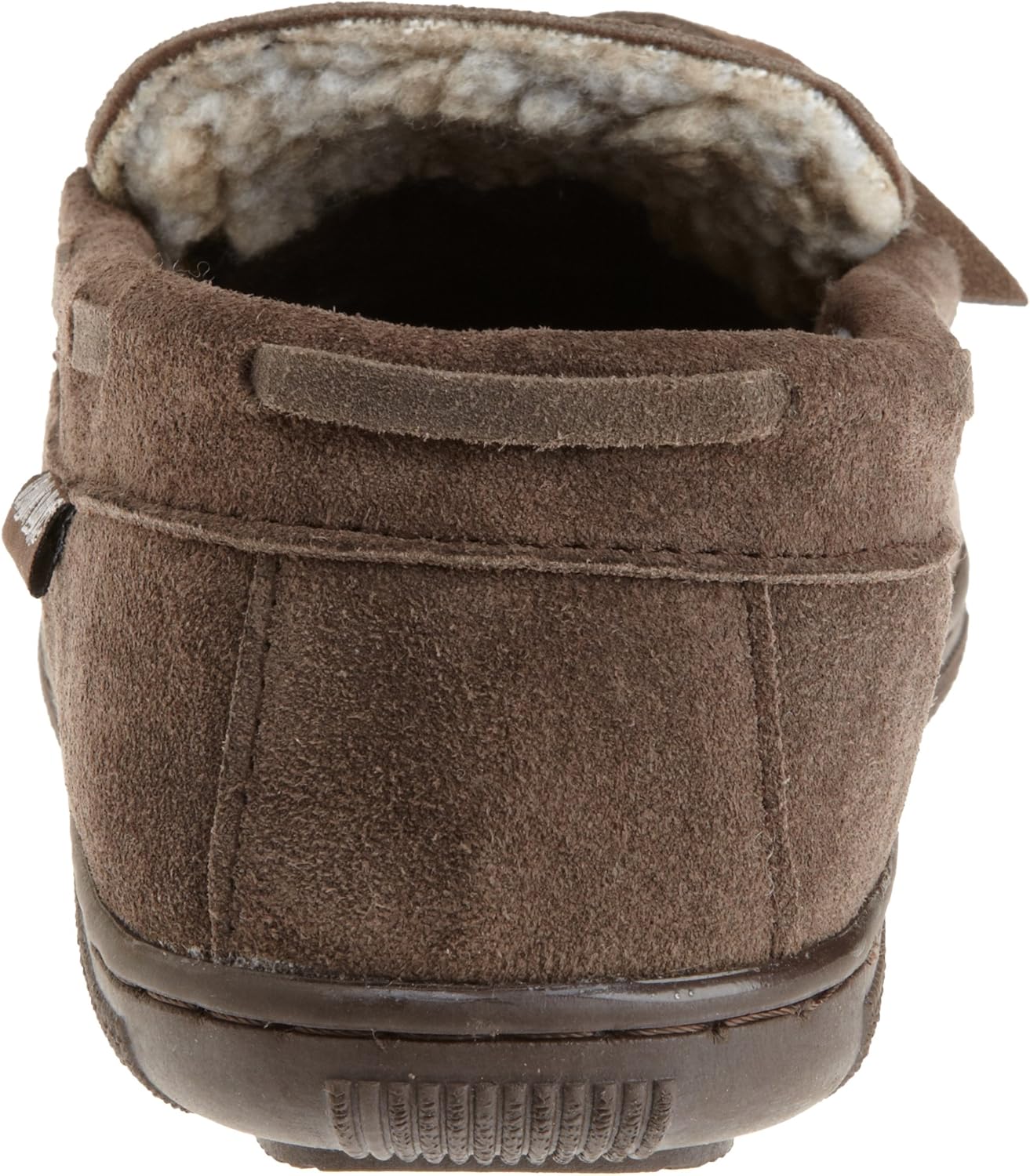  | MUK LUKS Men's Paul Printed Berber Suede Moccasin Slipper | Slippers