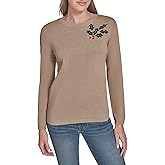 Tommy Hilfiger Womens Pullover Crewneck Everyday Sweater