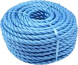 EAI Blue Polypropylene Rope 12mm x 30m General Purpose Towing Mooring Building view 3