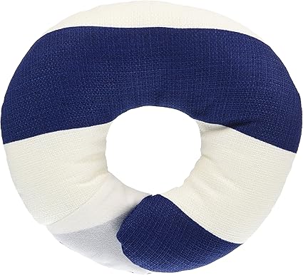 Amazon Esmeralda エスメラルダ ドーナツ枕 日本製 ひとつひとつ手作り 赤ちゃん 頭の形が良くなる まる型 マリンボーダーw ベビー枕 ベビー マタニティ 通販