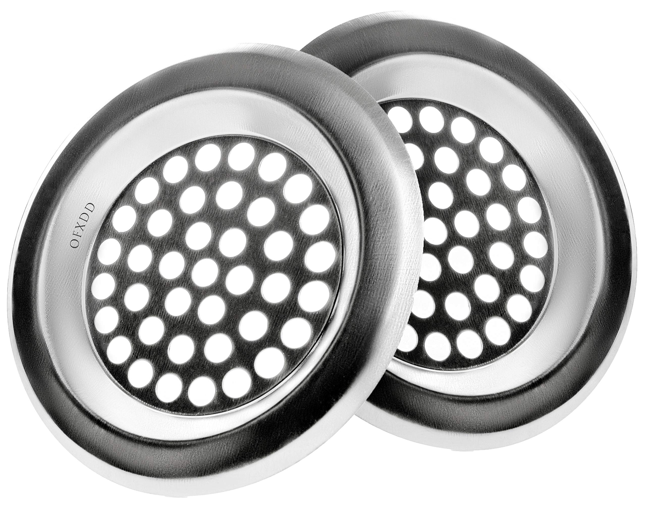 Bath Tub Drain Hair Catcher, Shop Sink Strainer, Drain Protectors, Water Drain Catcher 3", Bathtub Drain Cover (Pack of 2)