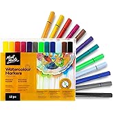 Tri Grip Signature Watercolour Markers 12pc by Mont Marte Global