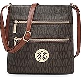 VANSARTO Crossbody Bags for Women Multi Pocket Crossbody Purses Trendy Vegan Leather Shoulder Handbags with Adjustable Strap