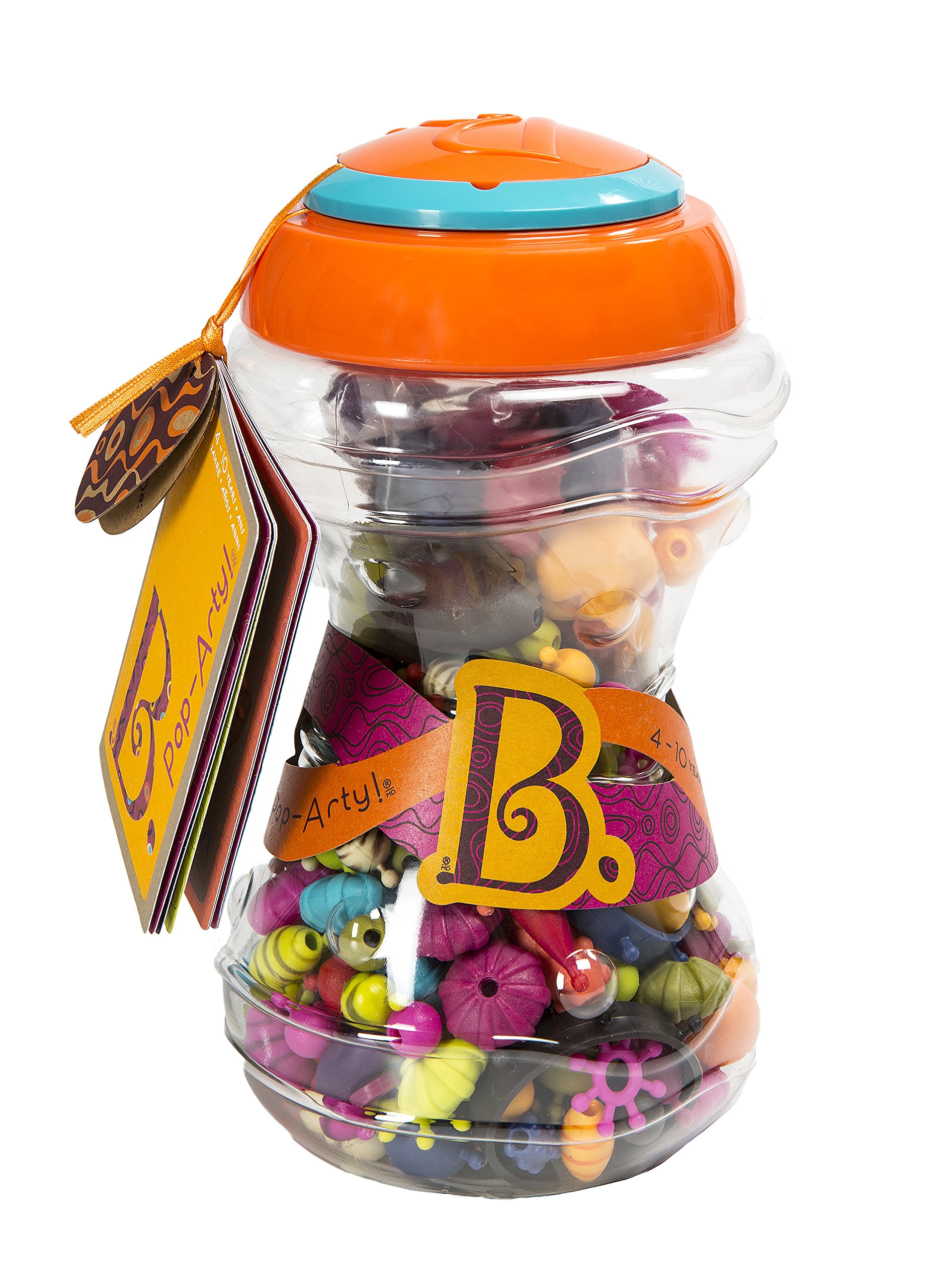 B. Pop-Arty Beads 500 Pieces 25 91voO2gB4NL
