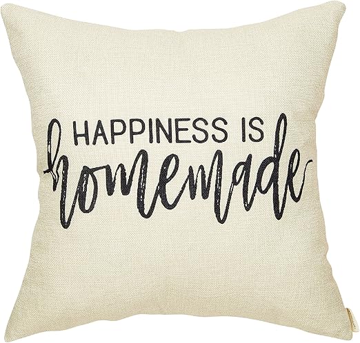 Amazon Com Fahrendom Rustic Happiness Is Homemade Farmhouse Quote
