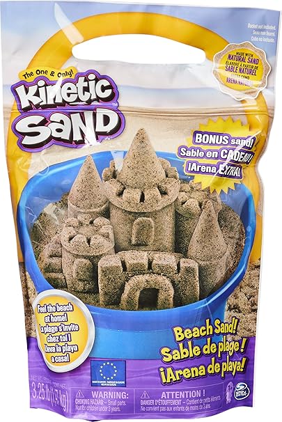 kinetic sand 3lbs beach sand