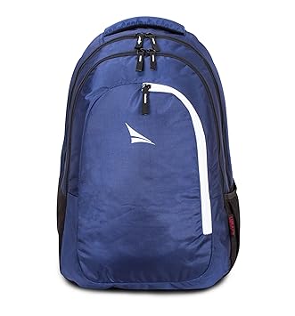Lunars Tourister 33L Casual Backpack - College|School Bag (Blue-White)