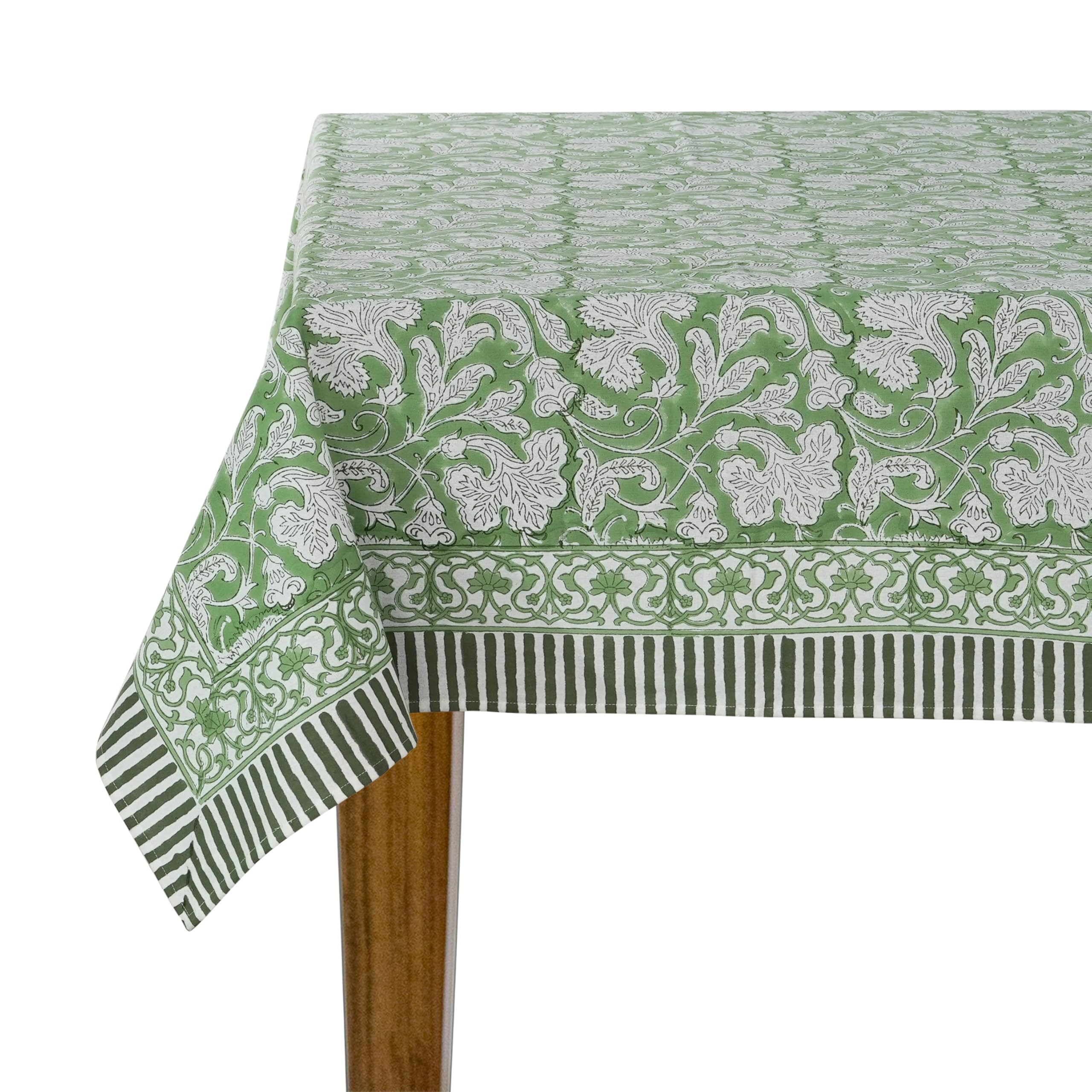 Ridhi - Hand Block Print Cotton Cloth Dinning Table