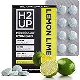 H2UP Sugar-Free Molecular Hydrogen Tablets – 60 Count – 12 PPM Hydrogen with Magnesium – Dissolvable Tablets for Clean Hydrogen-Infused Water