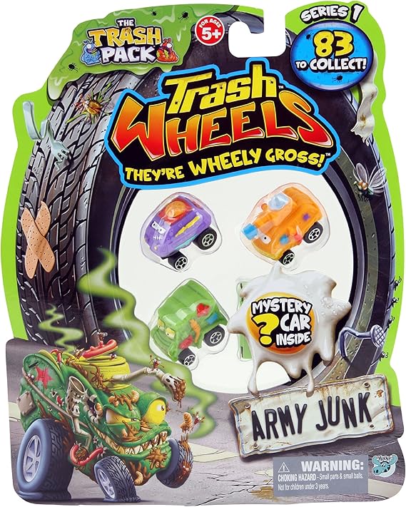 Trash Pack 4 Trash Wheels Amazon.co.uk Toys & Games