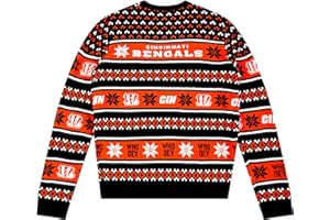 FOCO NFL Team Big Logo Ugly Sweater