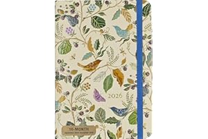 2026 Birds & Berries Weekly Planner (16 months, Sept 2025 to Dec 2026)