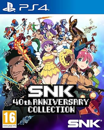 Amazon Com Snk 40th Anniversary Collection Ps4 Ps4 Video Games