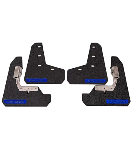 【✩flap283✩】 Amazon.com: REK GEN Rally Mud Flaps with Royal Blue Logo