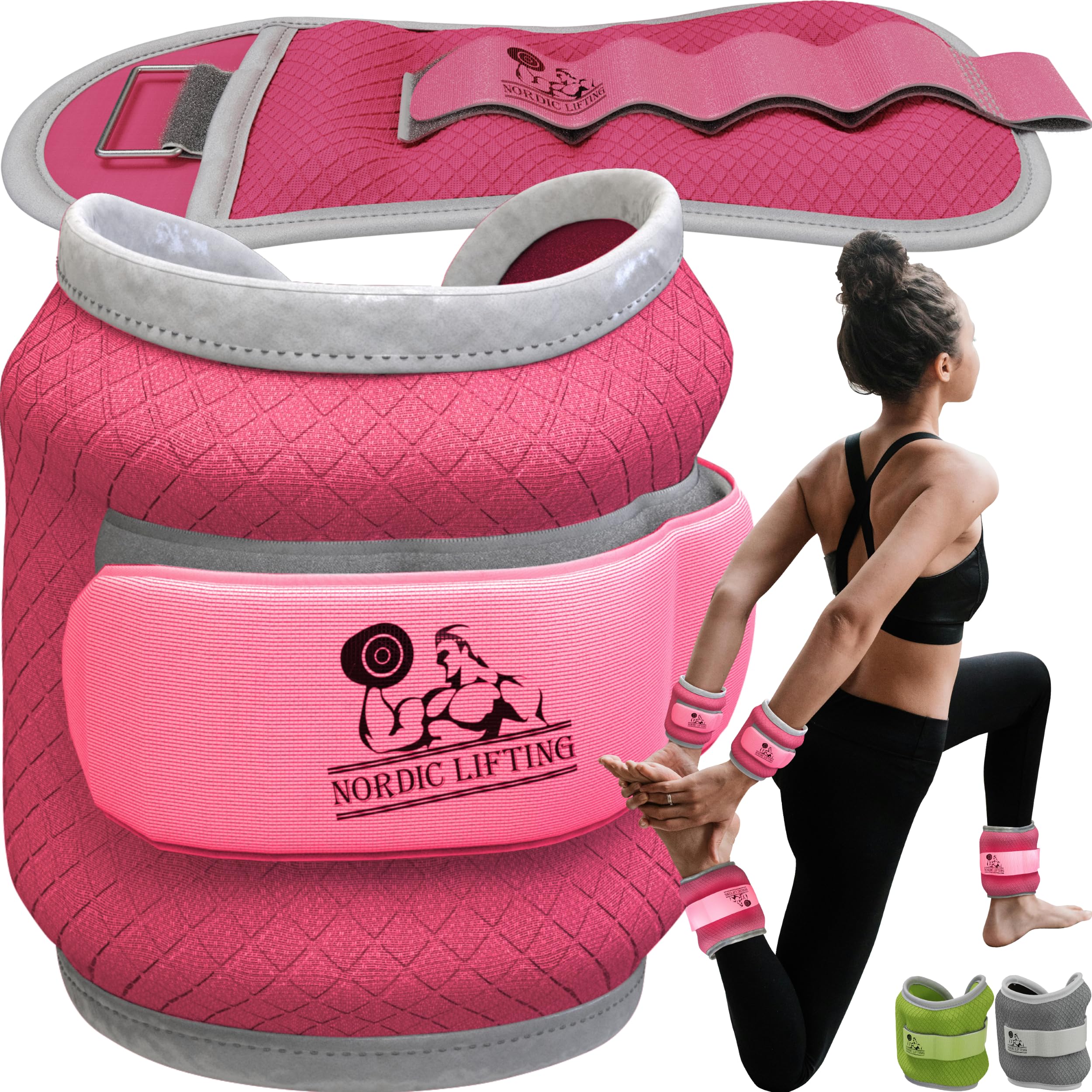 Ankle/Wrist Weights (1 Pair) for Women, Men and Kids
