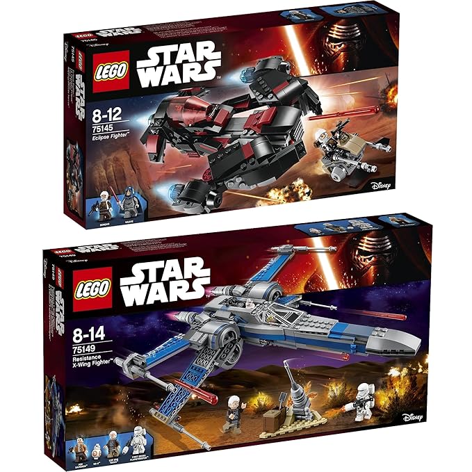 Lego Star Wars 2er Set 75145 75149 Eclipse Fighter + Resistance X-Wing Fighter - sofort lieferbar!