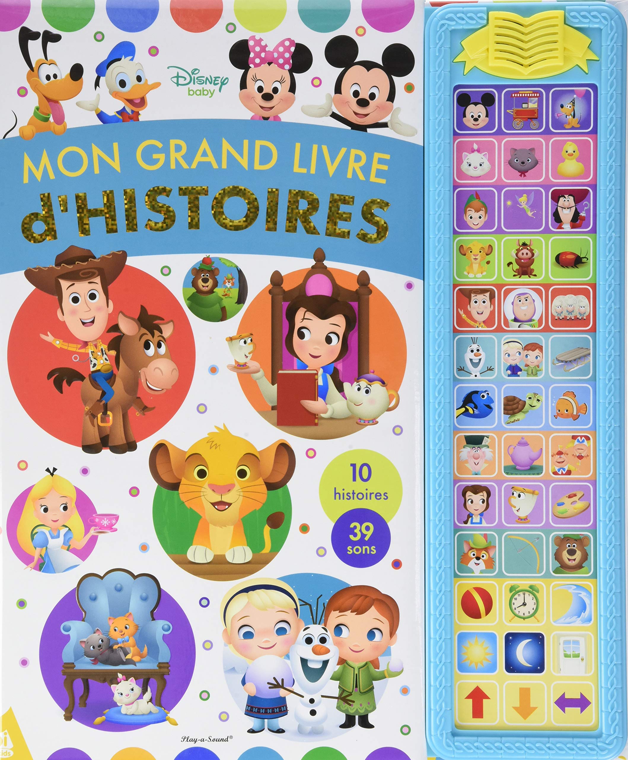 Mon Grand Livre D Histoires Disney Baby Disney Amazon Es Libros