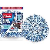 O-Cedar EasyWring RinseClean Spin Mop Microfiber Refill, 1-Pack, Blue