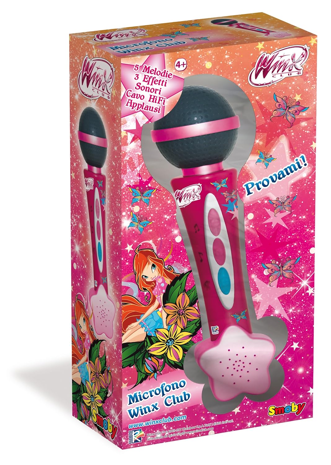 Microfono Winx Club Smoby 7600027258 Giochi e giocattoli Accessori