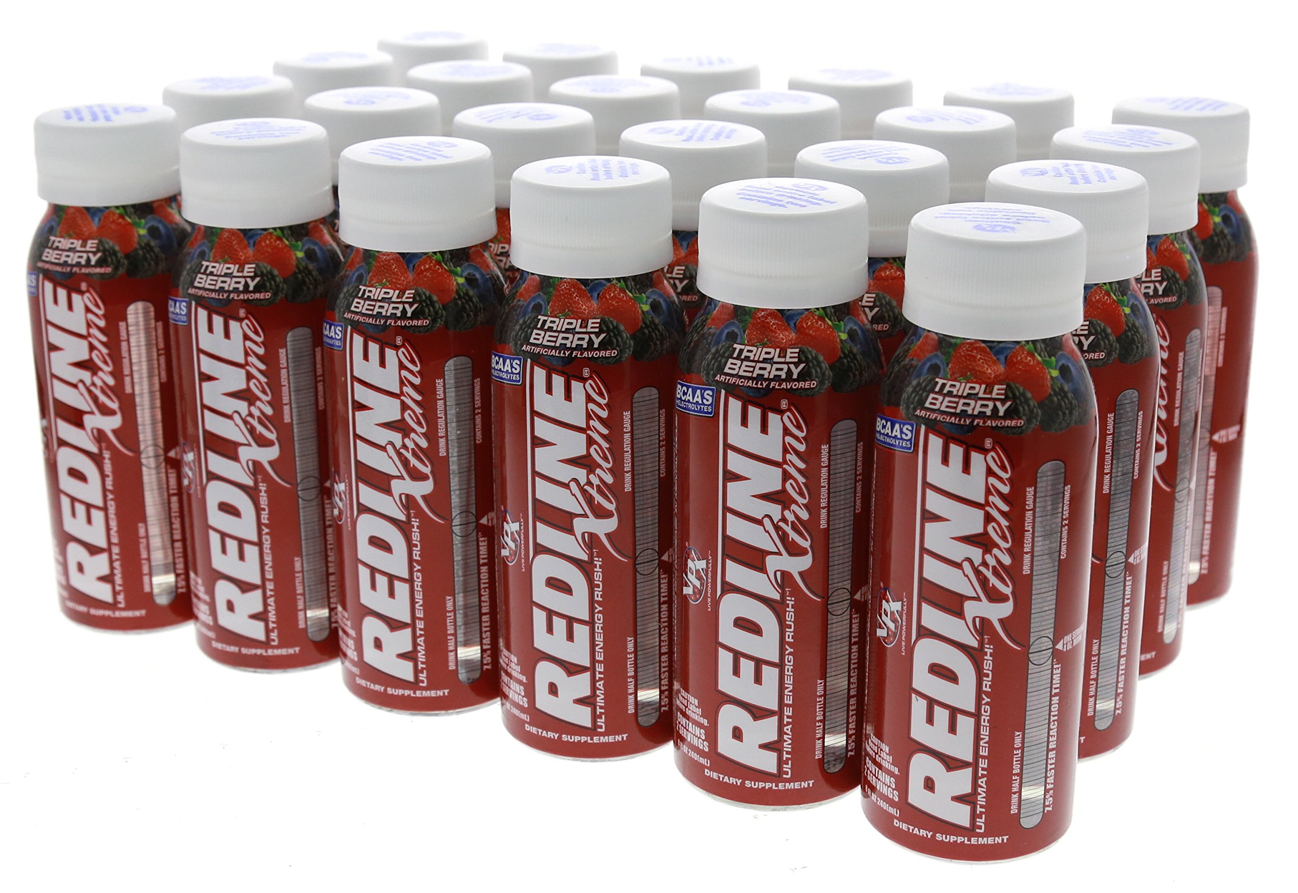 Redline Xtreme Energy Drink Triple Berry 24/ 8 oz. btls Pricepulse
