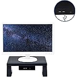 Monitor Stand Riser, Adjustable Monitor Riser With USB Charging Port - View #2