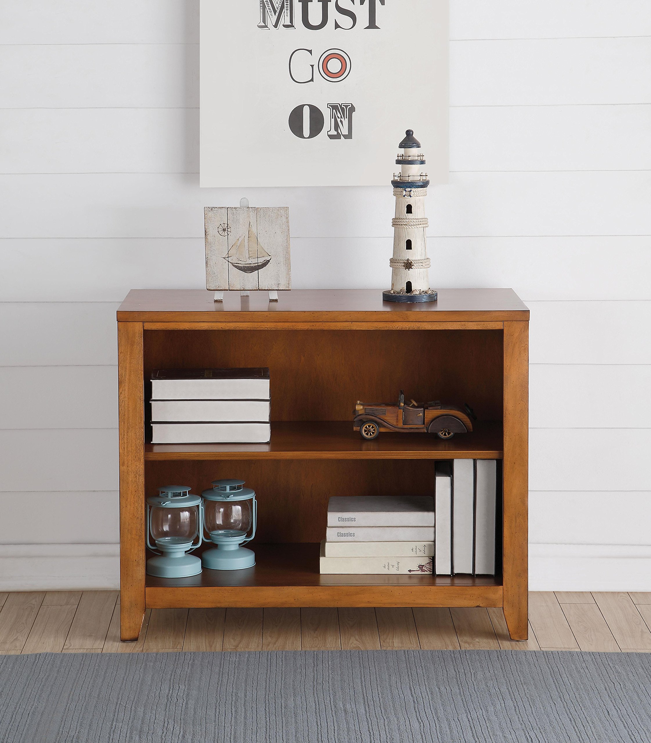 ACME Furniture 30563 Lacey Bookcase, Cherry Oak LAVORIST