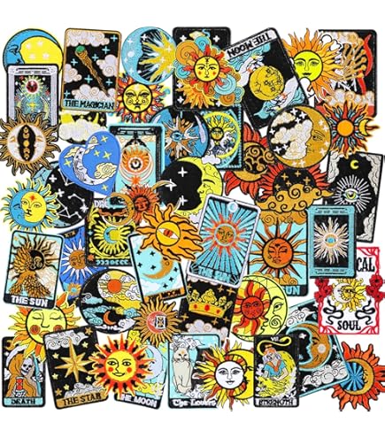 14 Parches Bordados Vintage Para Planchar - Diseños Boho, Decorativos, Para Ropa, Mochilas Y Jeans