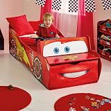 Disney Cars Lightning McQueen Toddler Bed with Storage, 140x70 cm view 6